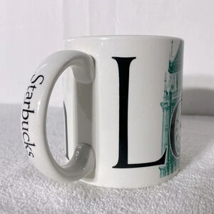 Vintage 2002 Starbucks London City Mug Collection  Series Big Ben Ceramic Mug